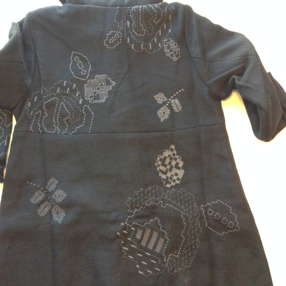 Lovely Skyttla wool-blend coat Embroidered - Picture 9 of 13